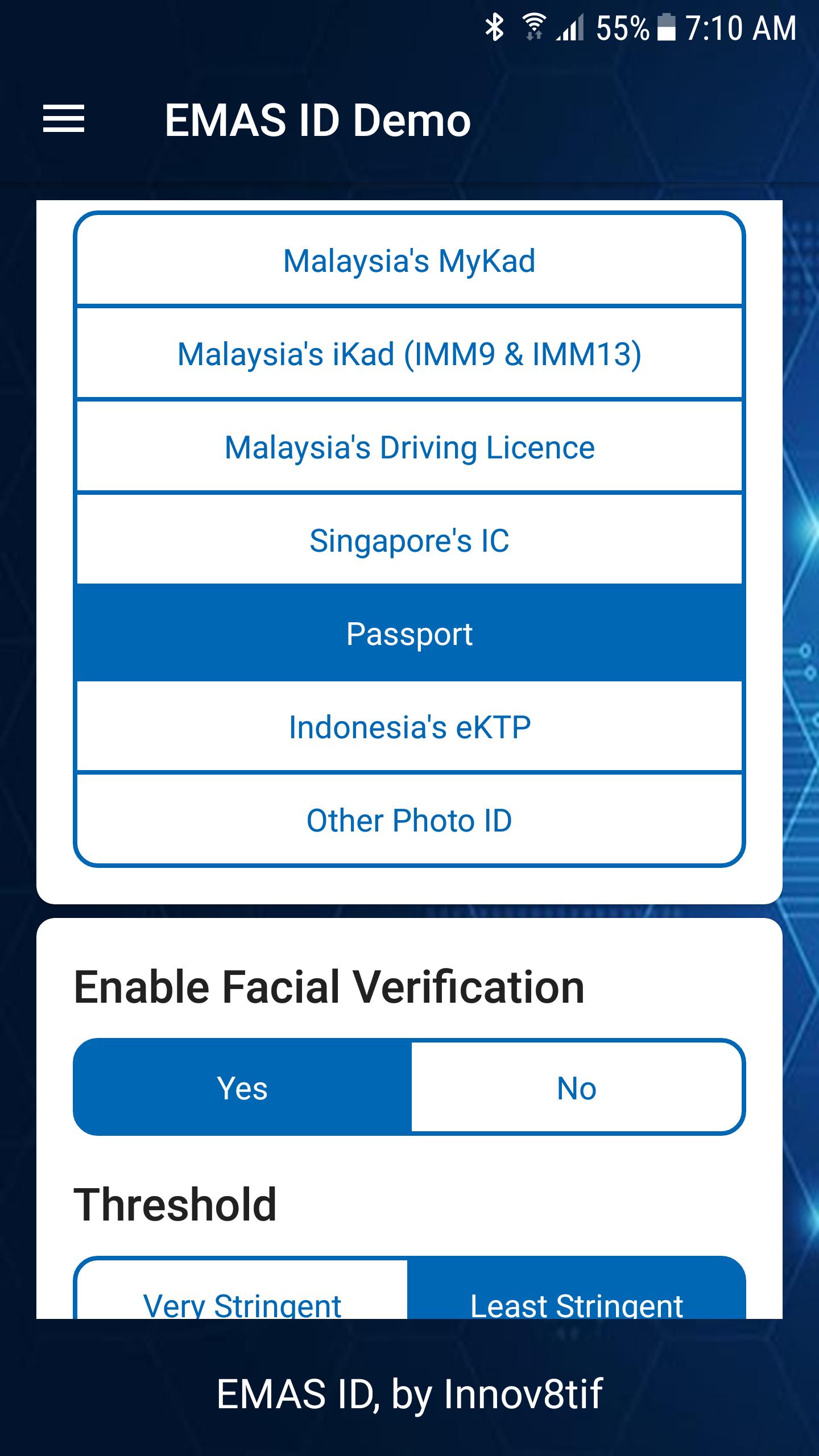 EMAS ID Demo