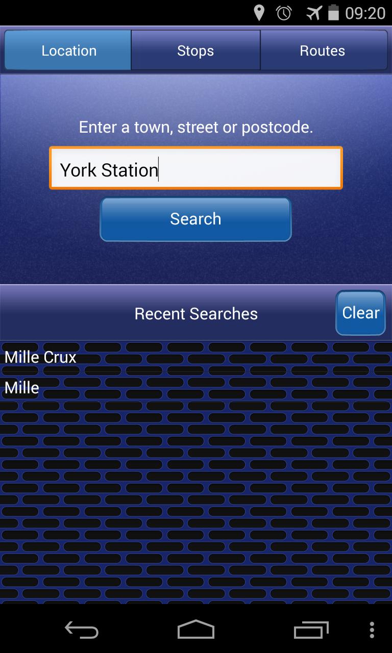 Bus York