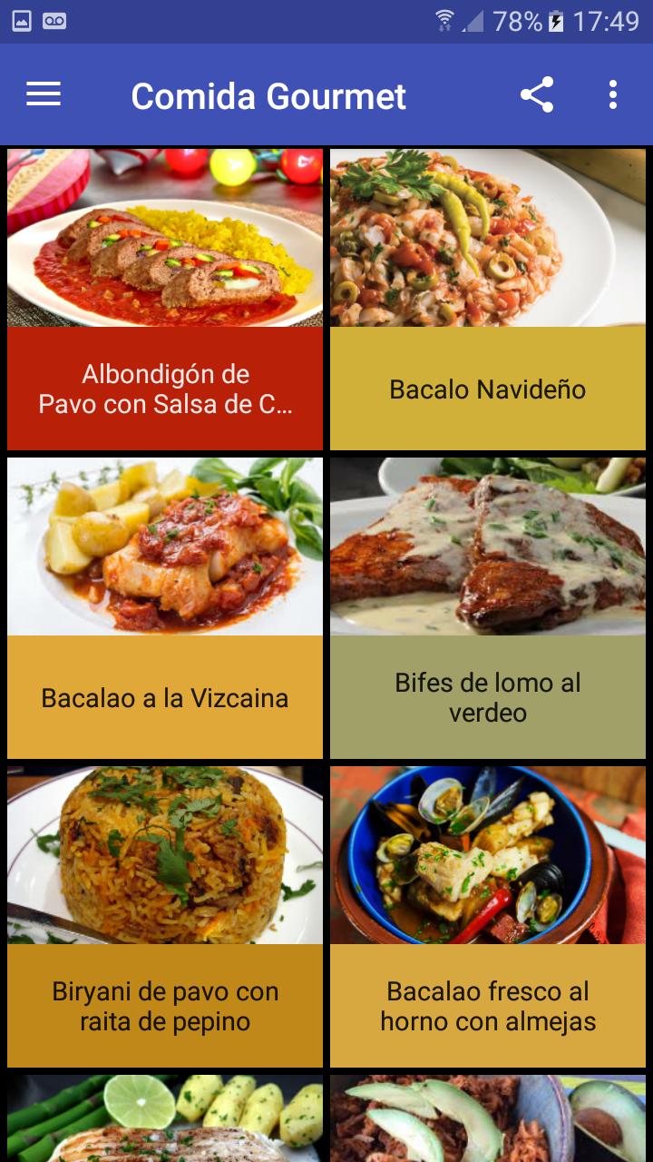 Comida Gourmet