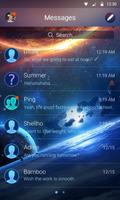 GO SMS UNIVERSE THEME