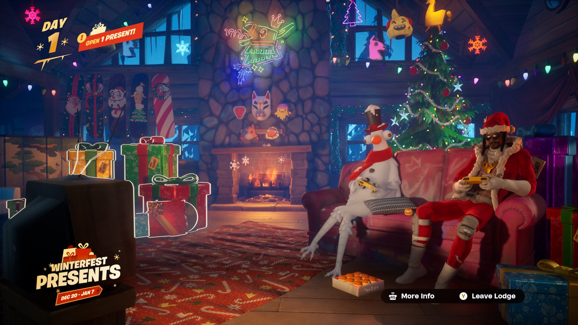 All Fortnite Winterfest 2024 Presents & What’s Inside of Them