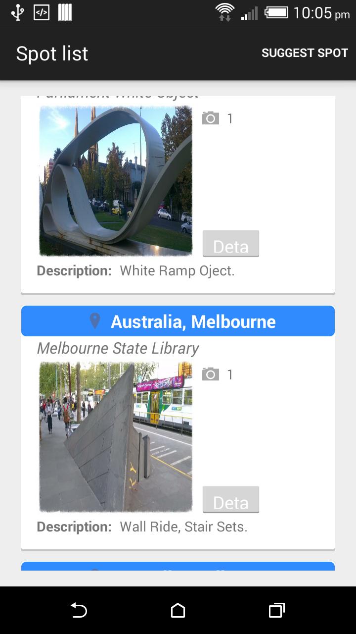 Skate Spot Directory