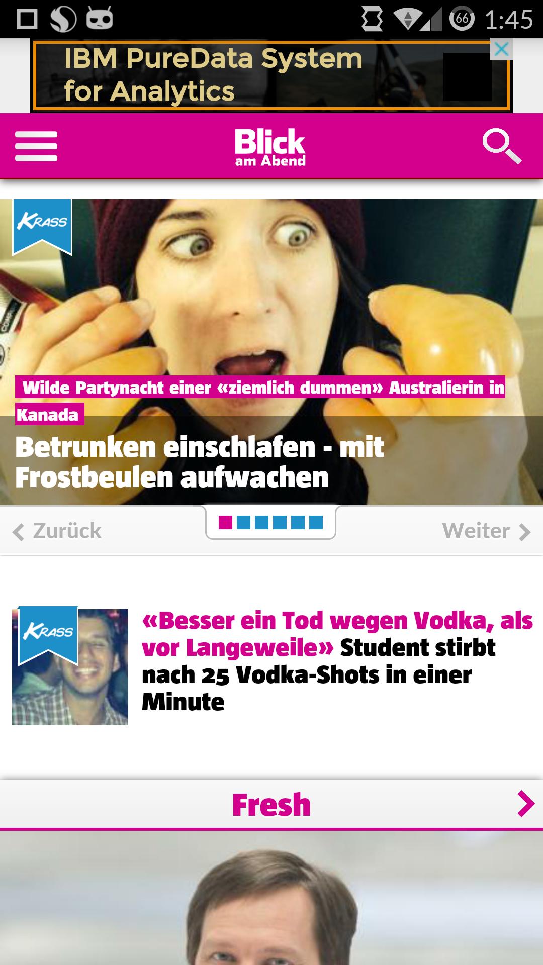 Zeitungen Schweiz