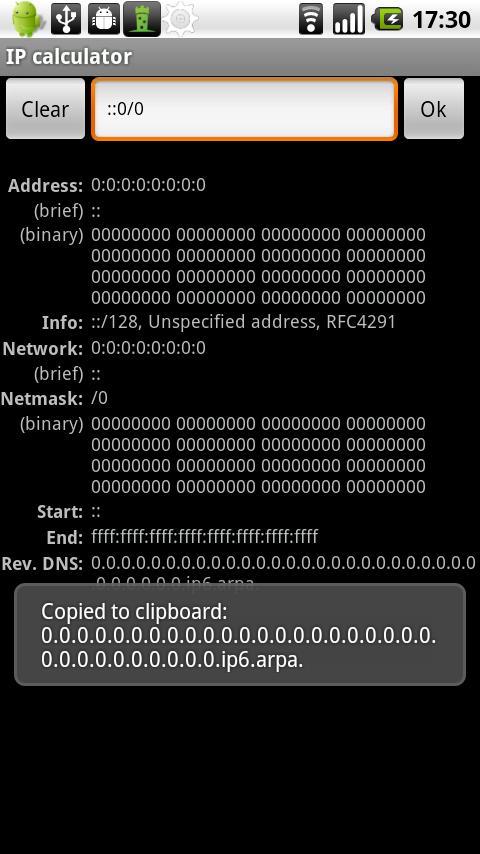 IP calculator (IPv4 and IPv6)