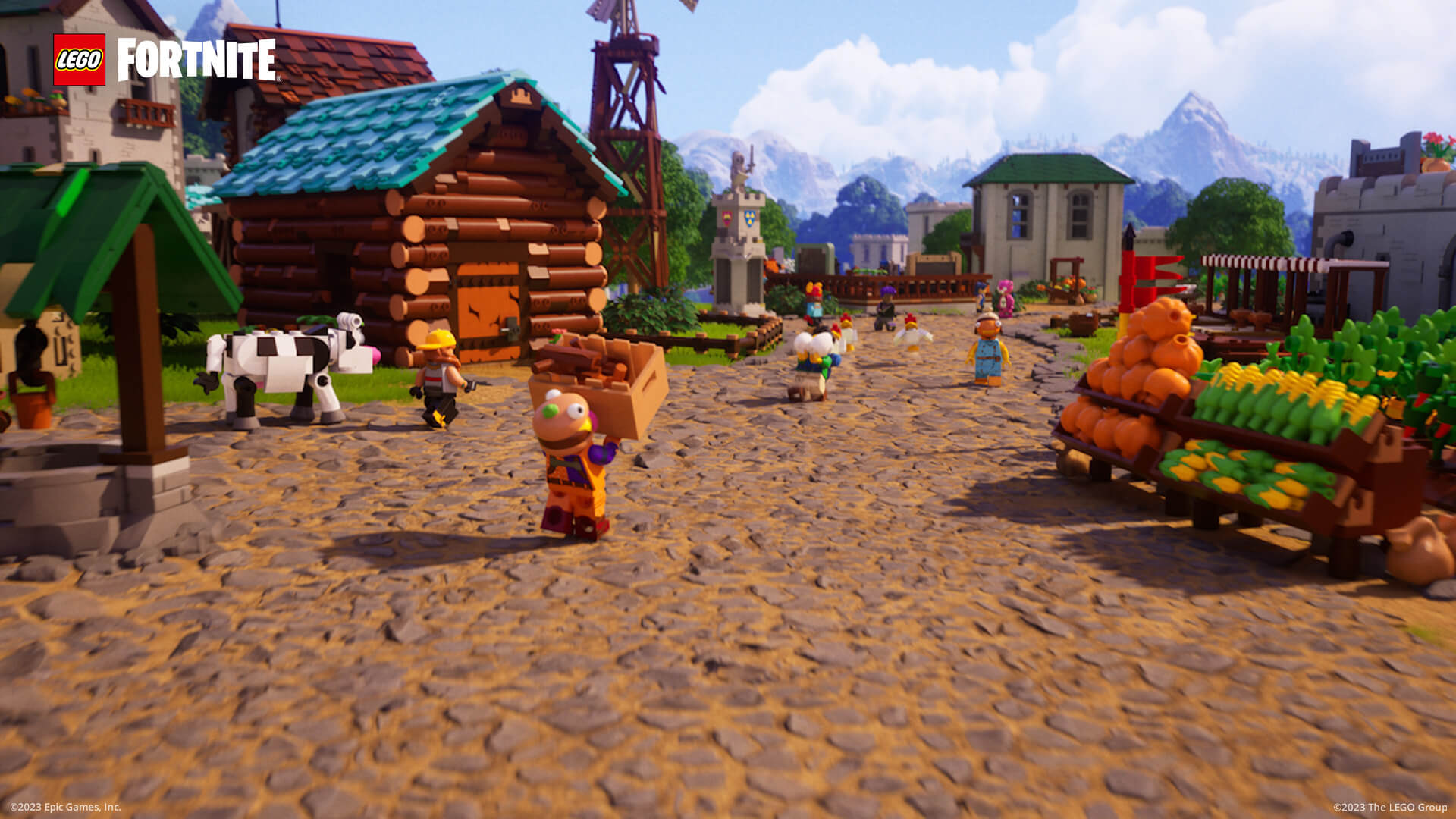Como obter hastes de nó no fortnite lego