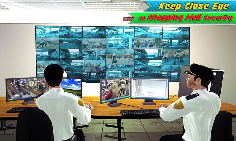 Shopping Mall Police Cop Game