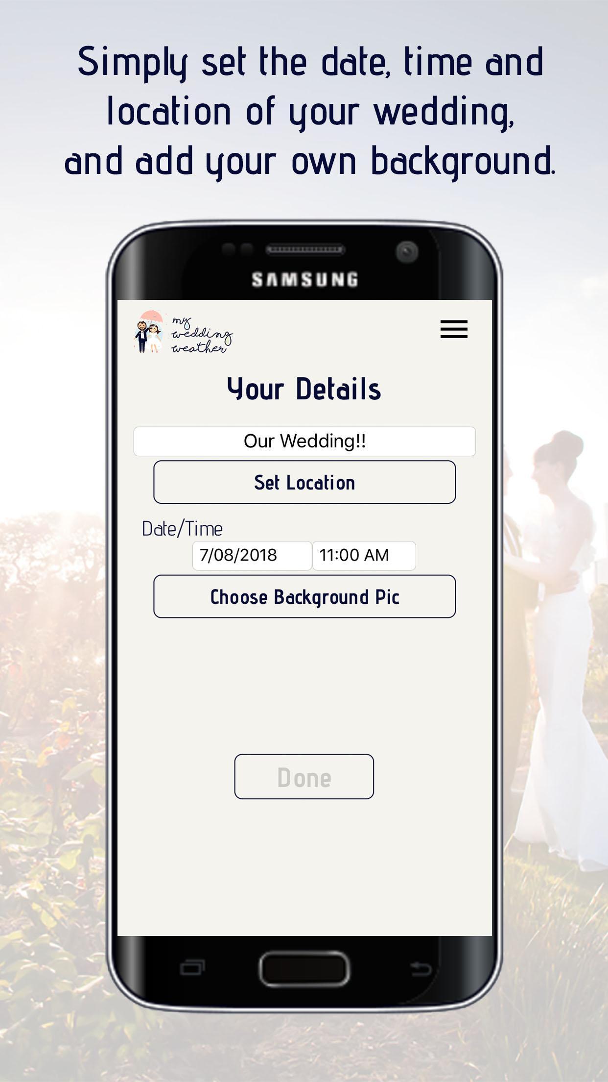 My Wedding Weather