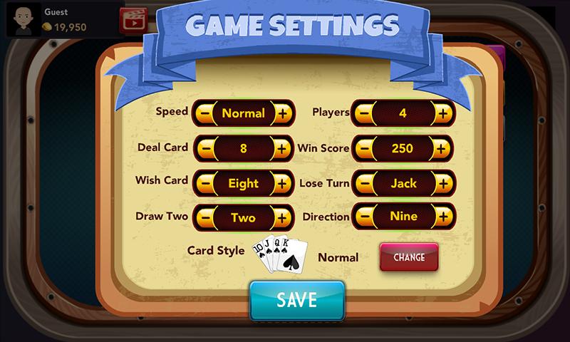 Offline Crazy Eights - Free Ca