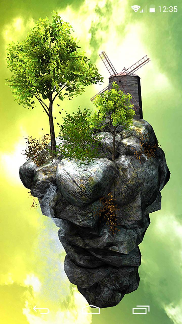 Fly Island Free 3D LWP