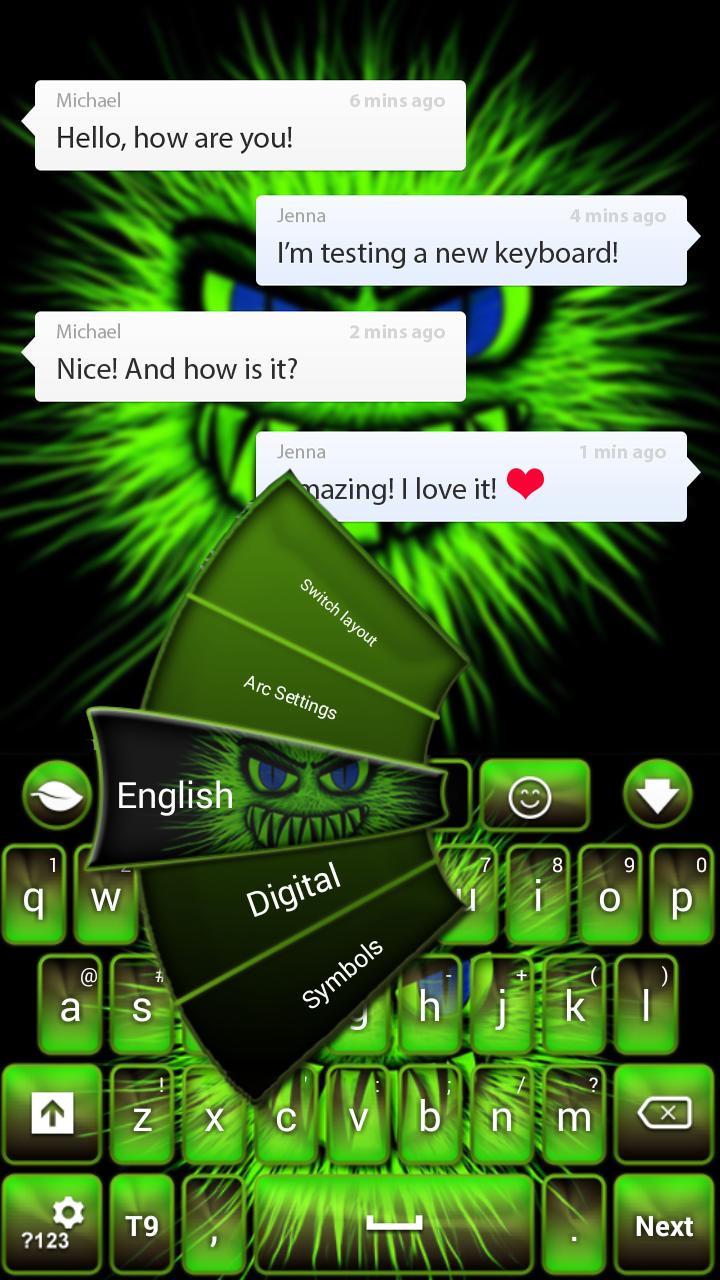 Evil Virus Keyboard