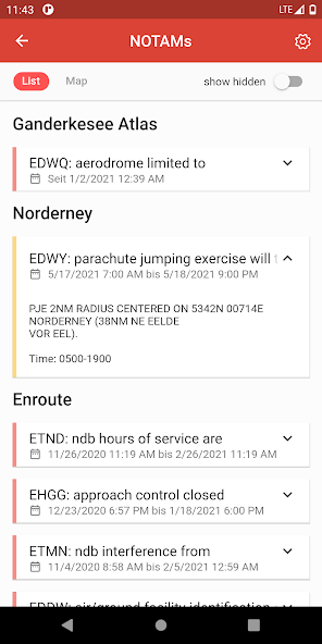 NOTAM Briefing