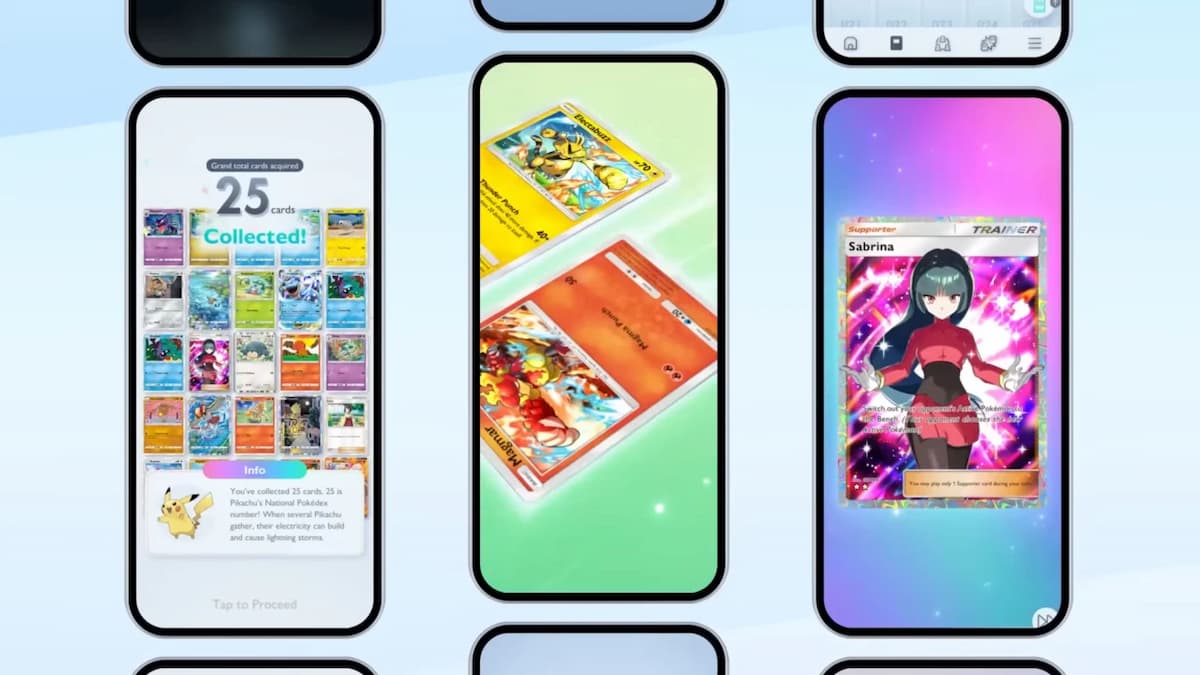 O POKEMON TCG Pocket receberá novos pacotes de reforço este ano, com negociação restrita a "certos cartões"