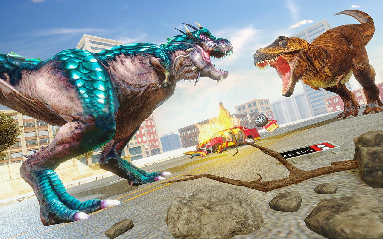 Wild Dinosaur City Rampage