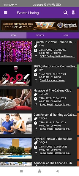 Qatar Events