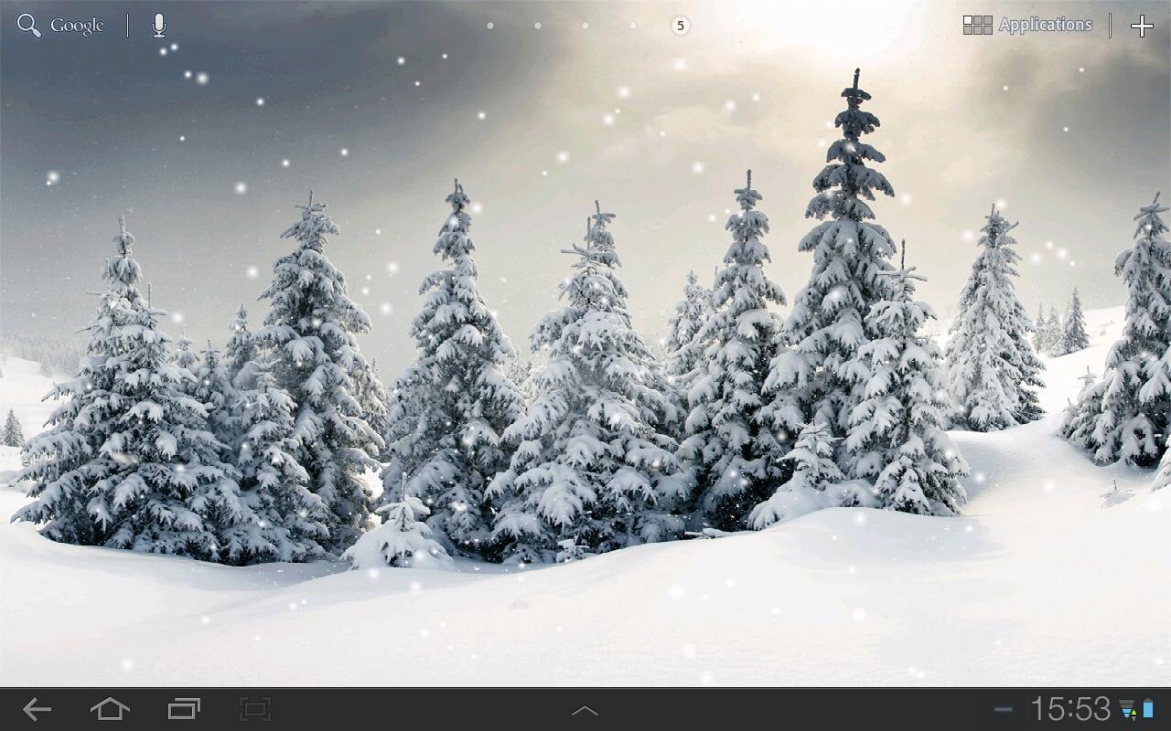 Live Snow Wallpaper