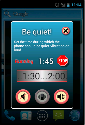 Mute on time