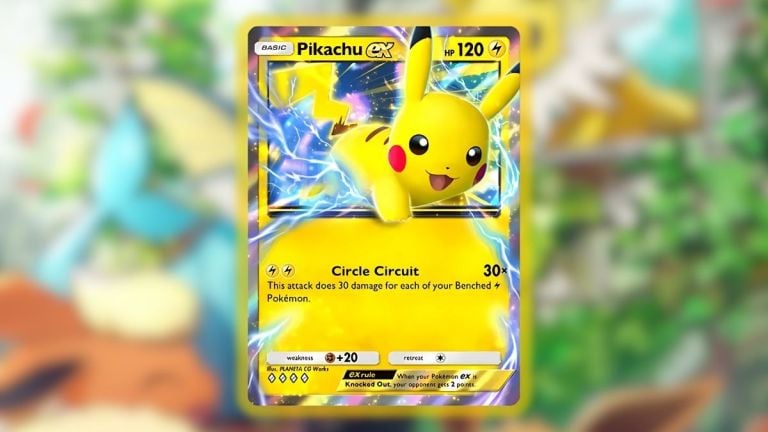 Mejor pikachu ex mazo