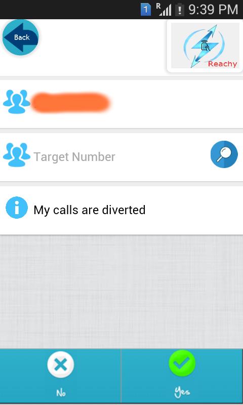 Reachy - [Call Divert/Forward]