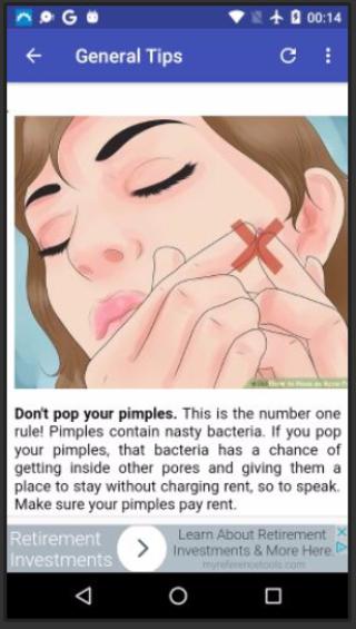 Acne Free Face