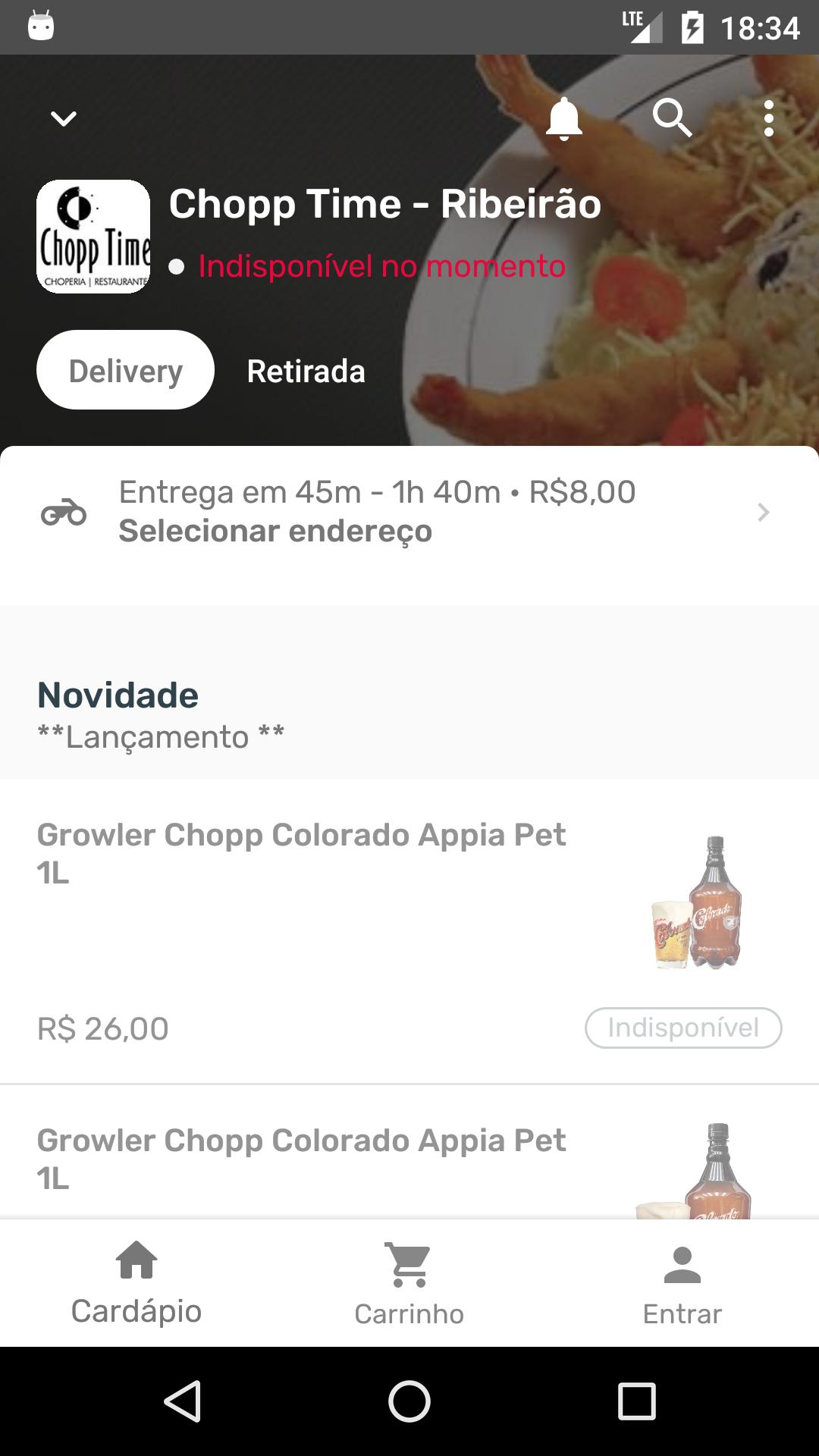 Chopp Time Delivery