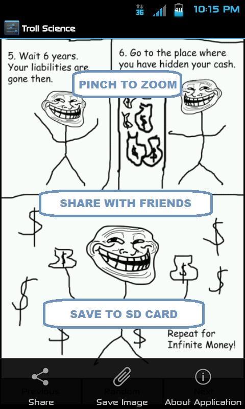 Troll Science (Meme Viewer)