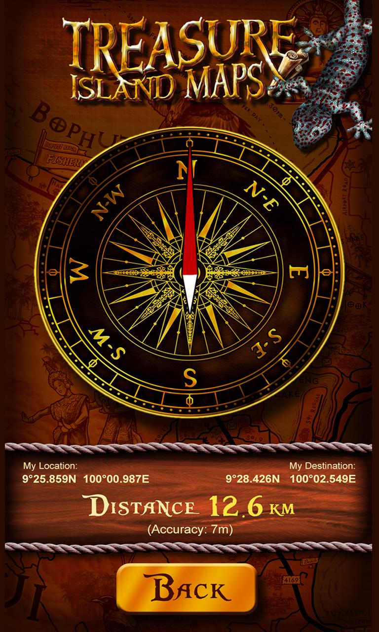 Treasure Island Compass