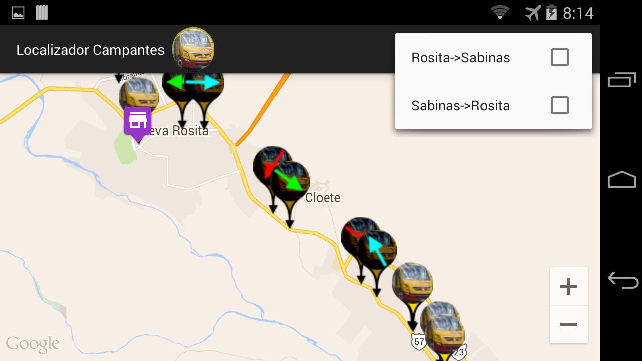 Localizador Campantes