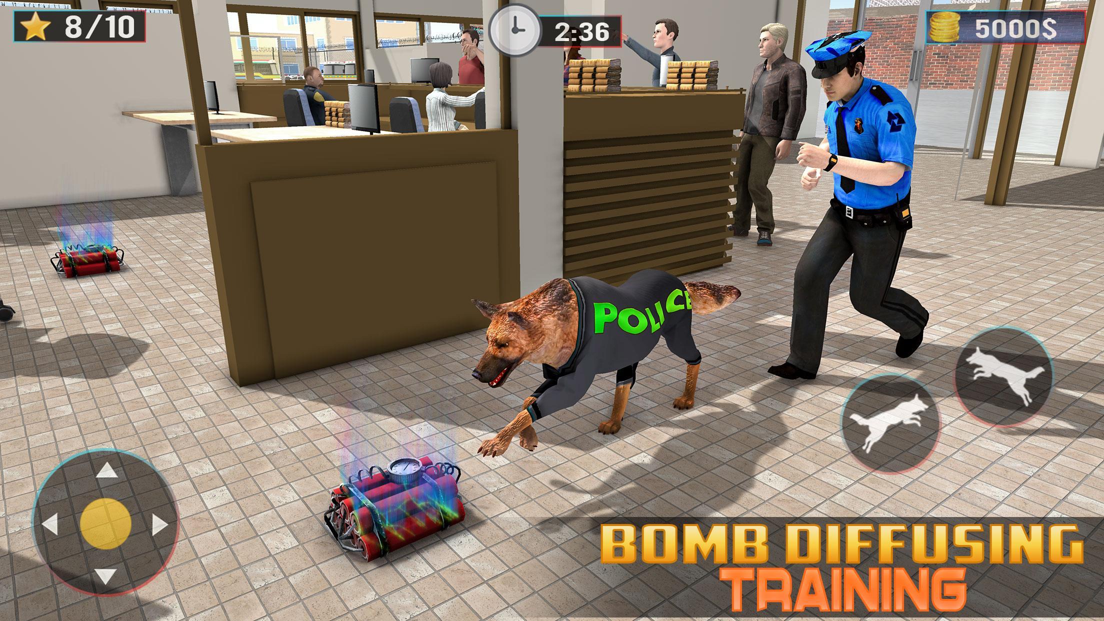 Police K9 Dog Training School: Dog Duty Simulator