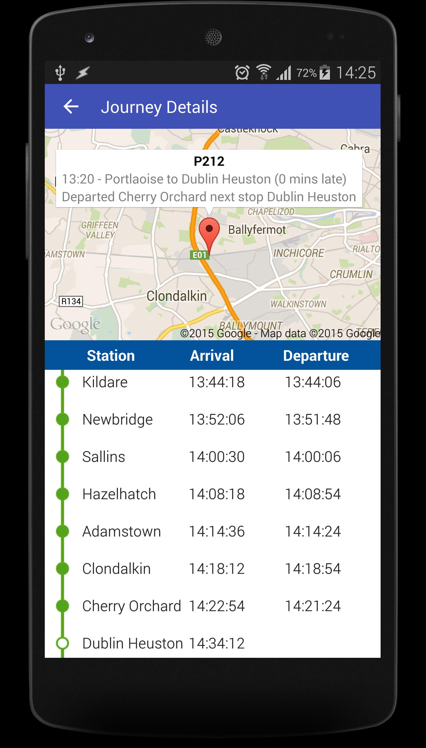 Train Times Ireland