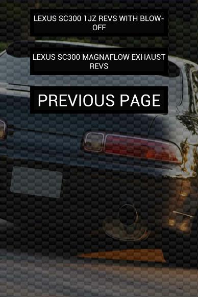Engine sounds of SC300