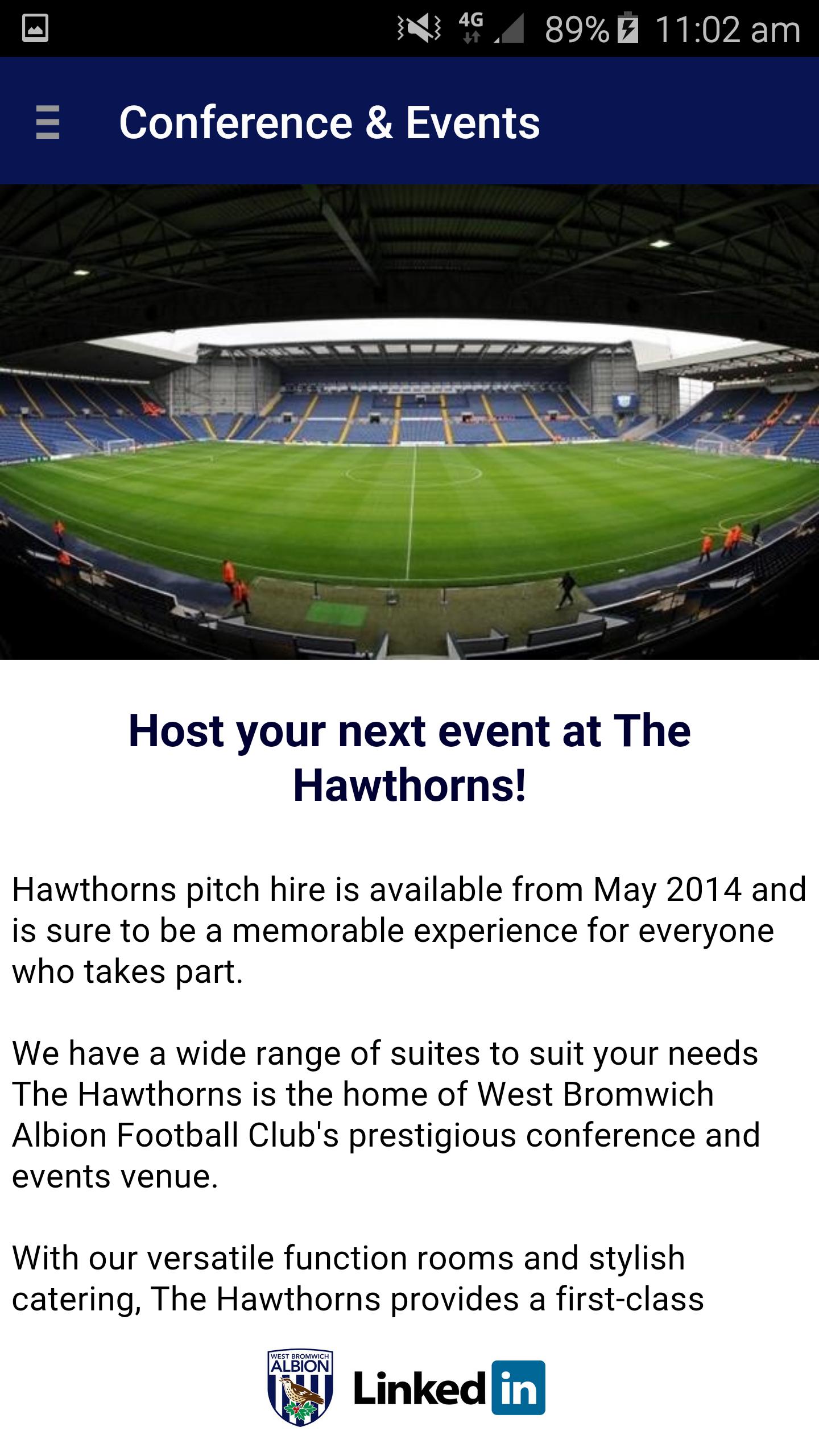 WBA Events
