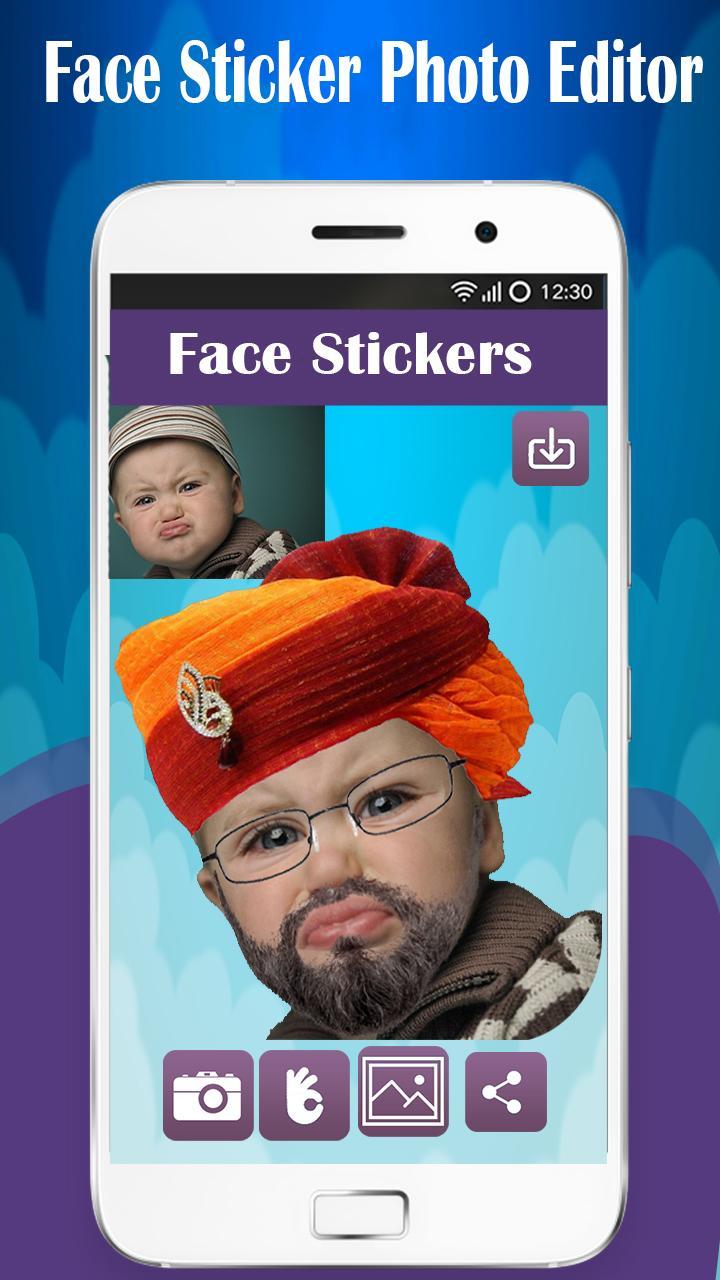 Face Stickers Photo Editor