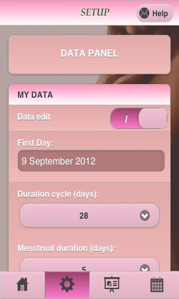 Menstruation Fertility Pro Lte