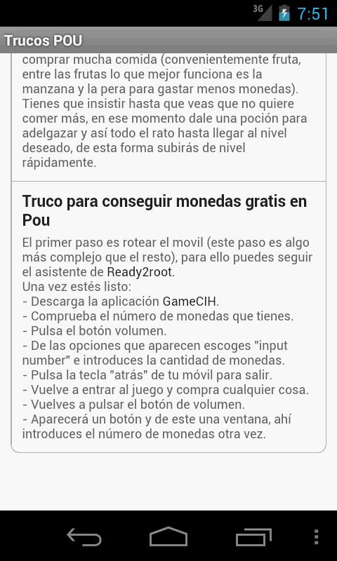 Trucos Pou
