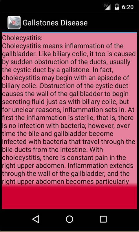 Gallstones Disease