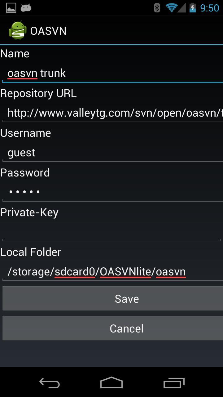 Open Android SVN (OASVN)