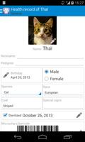 Veterinary health record