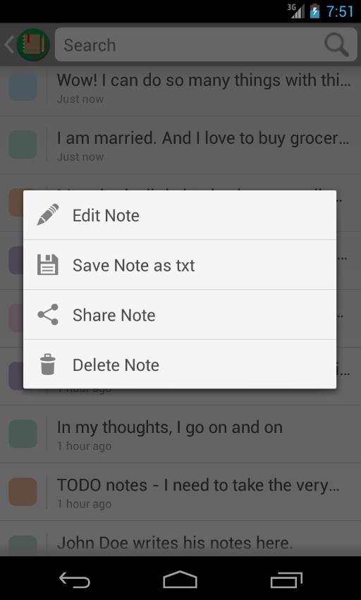 noteys - Notes