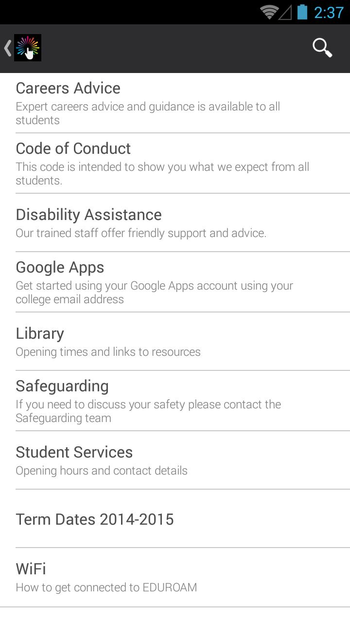Coleg Cambria Guide