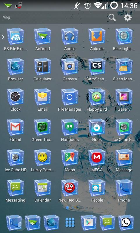 TSF Shell Theme Ice Cube HD
