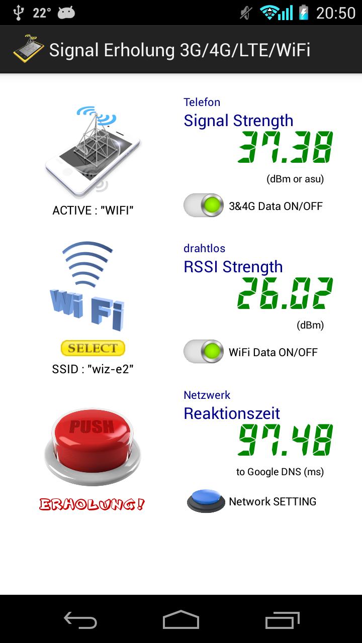 Signal Verbesserung 3G/4G/WiFi