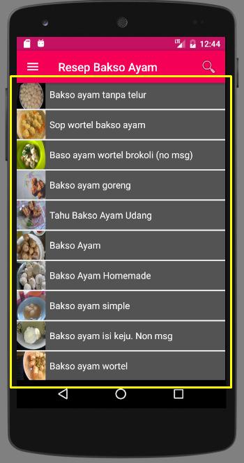 Resep Bakso Ayam