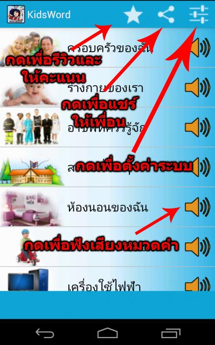 Kids Word (Thai-English Vocab)