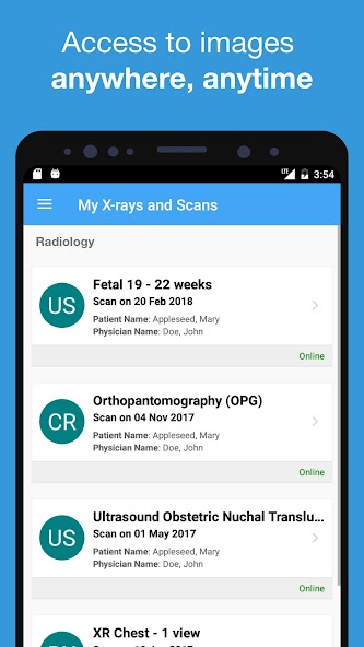 SKG Radiology Patient