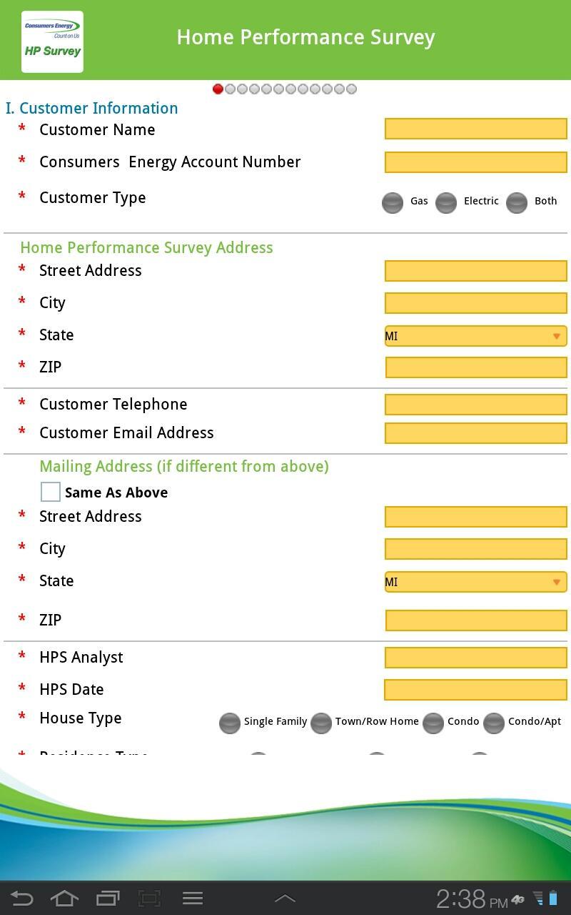 CMS HP Survey