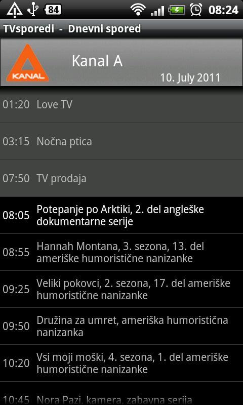 TVsporedi