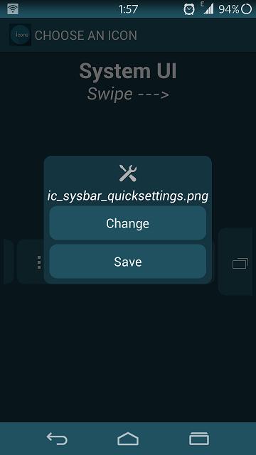 SYSTEMUI ICONS