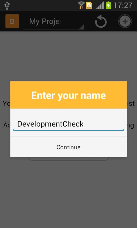 Development Check Monitoring
