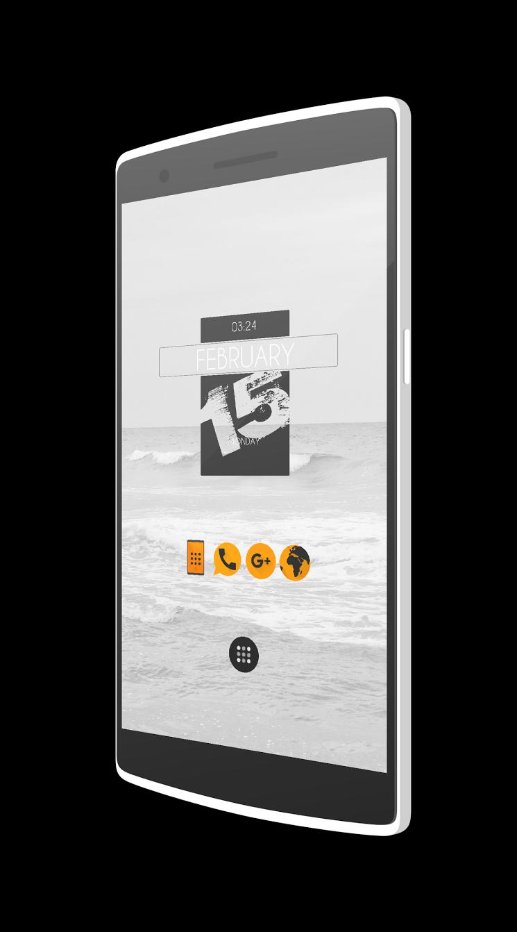 Glim - Dark Flat Icon Pack