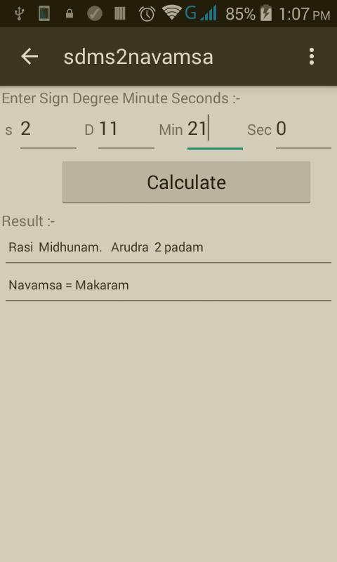 Calculator for Astrologer